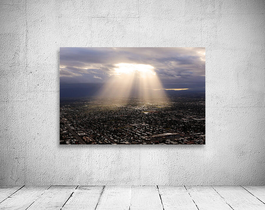 Sun Rays Over Tucson Wall Preview