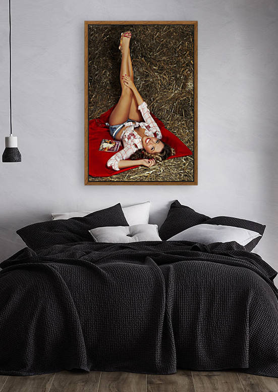 Lou Freeman© Vintage Pin Up  Girl 014749 by Lou Freeman
