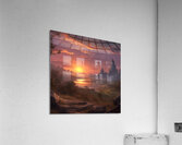 Great sunset view Acrylic Print