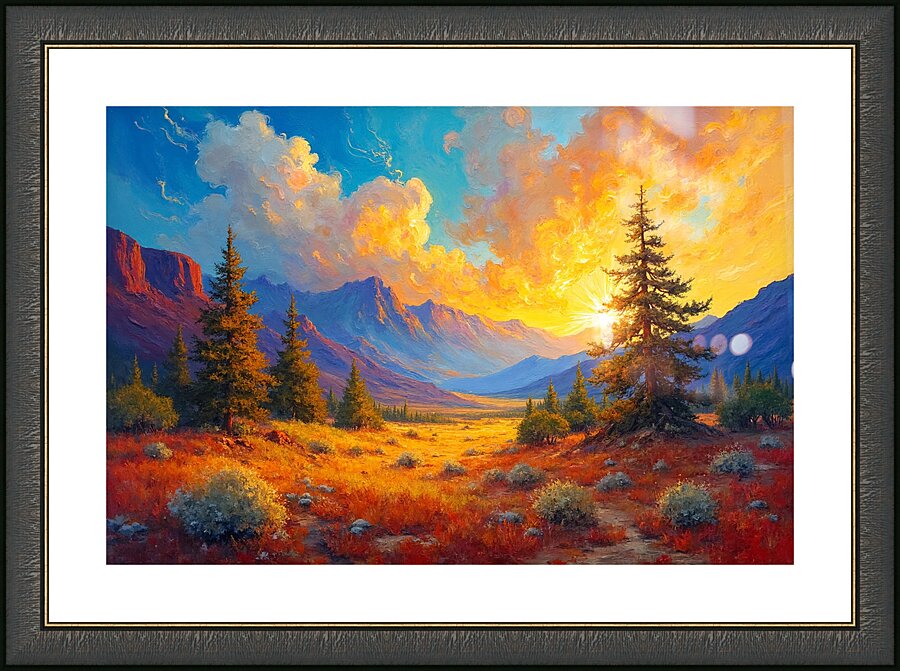 Vangogh Dreams Picture Frame print