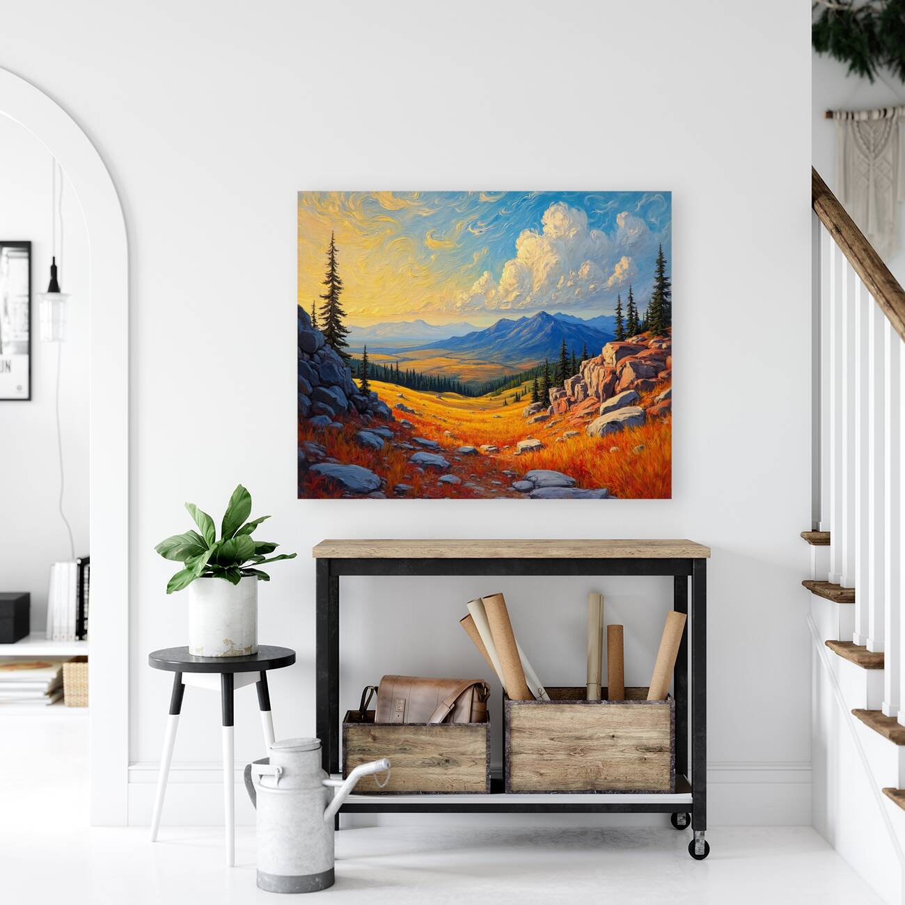 Vangonism Landscape Reproduction