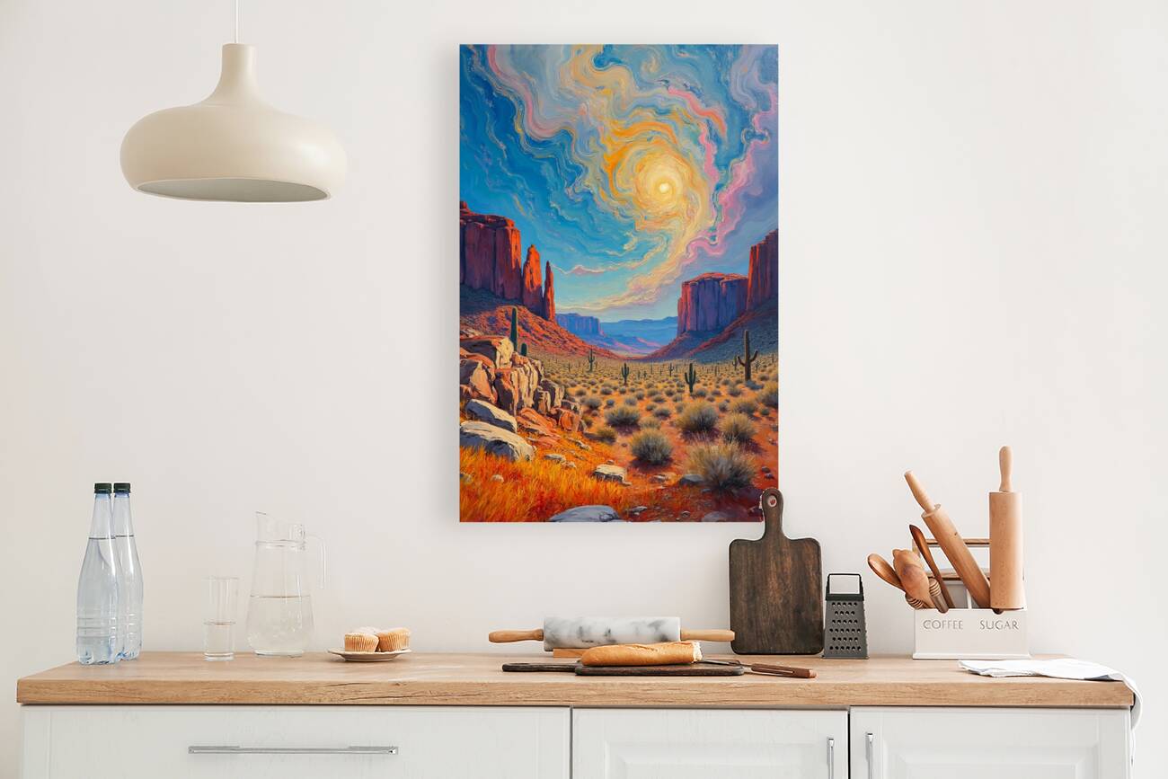 Vangoghnism Sky Reproduction