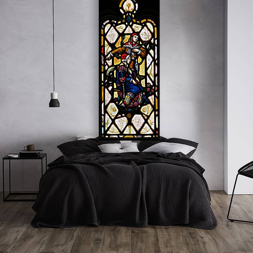 Antique Stainglass  Window Reproduction