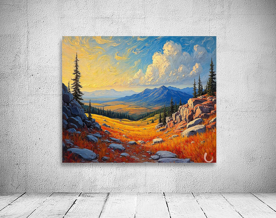 Vangonism Landscape Wall Preview