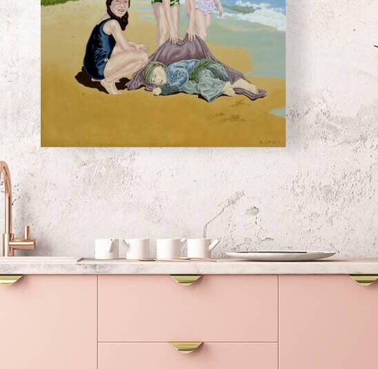 On the Beach by Arnie Lipsey  by Arnie Lipsey