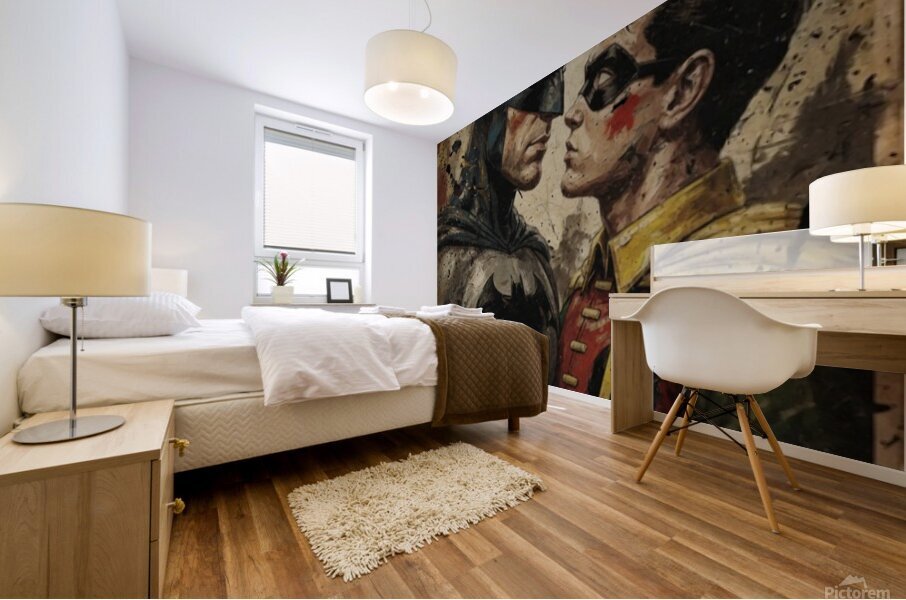 BatrobinLove Mural print