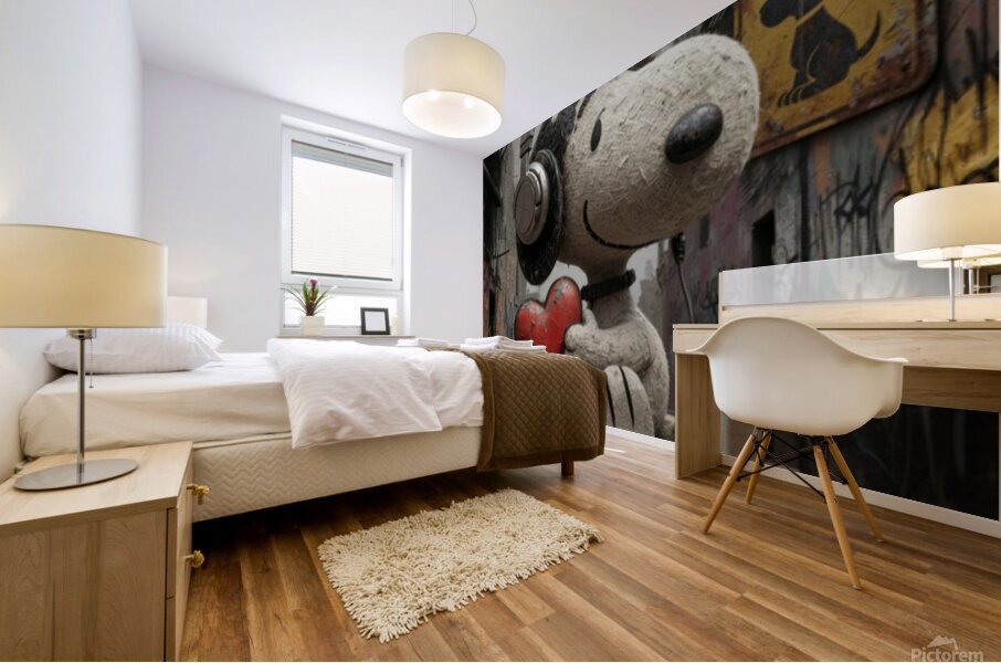 Snoopy Pop Mural print