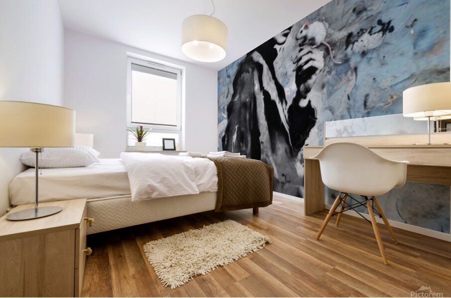 Roommates Mural print
