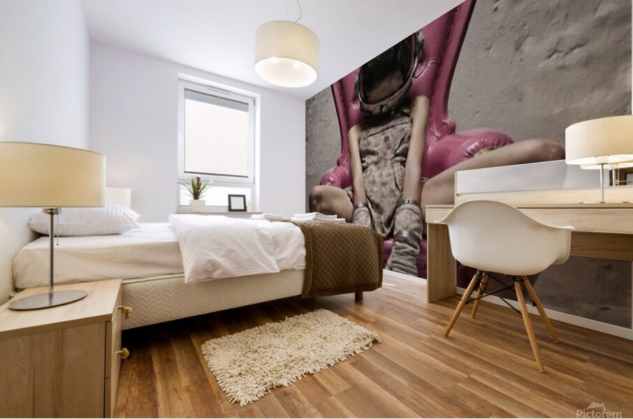 Cosmopink Mural print