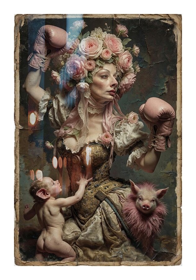 La Scrofa Lisa Picture Frame Printing