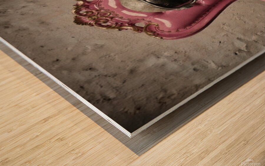 Cosmopink Wood print