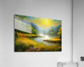 Nature au vert Acrylic Print