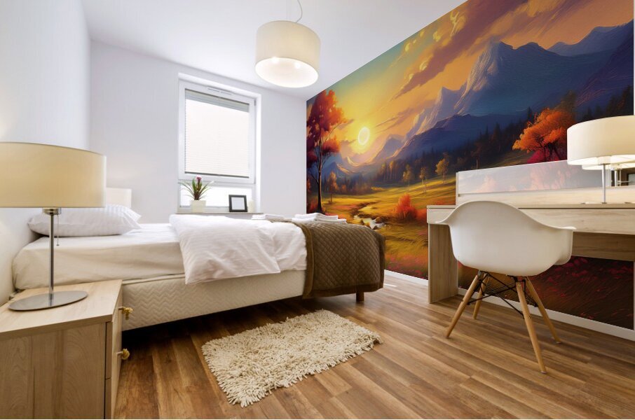 nuture 6 Mural print