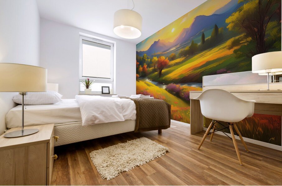 Mont Nature Mural print