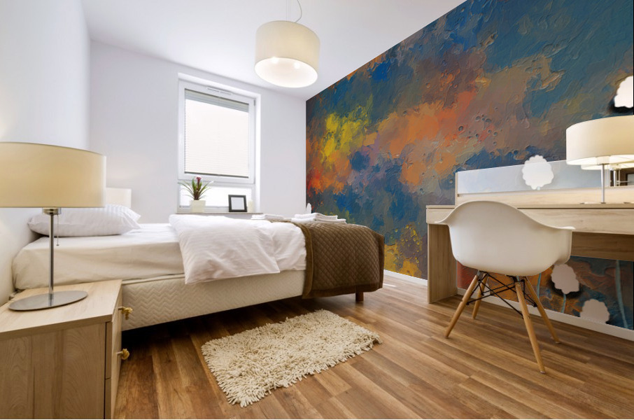 color sky Mural print