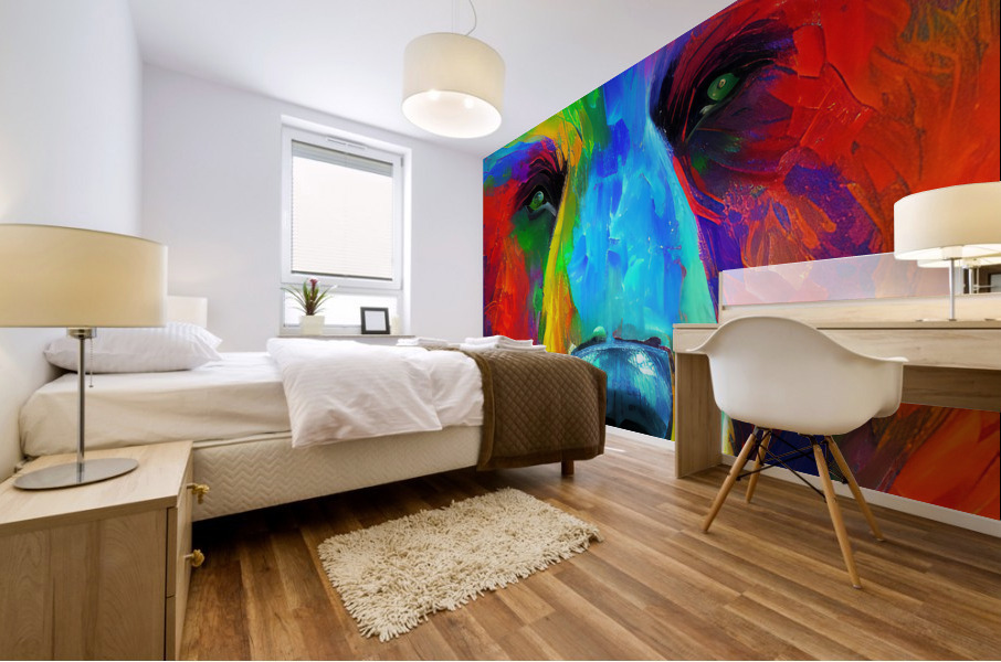 BA LOU Mural print
