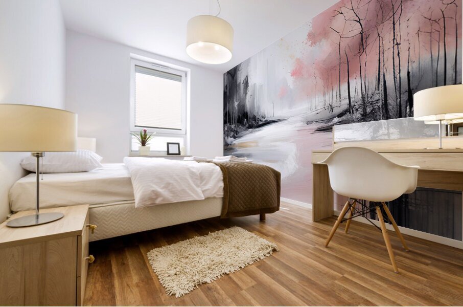 pinkforest Mural print