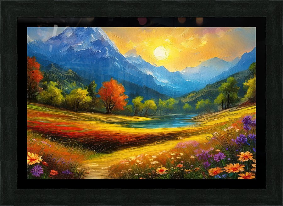 Nature 4 Picture Frame print