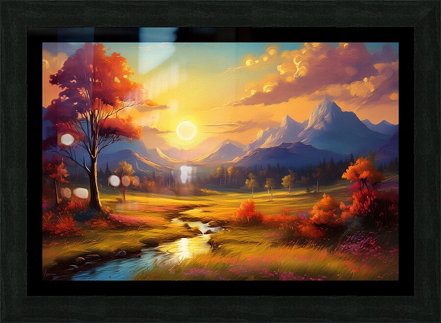 nuture 6 Picture Frame print
