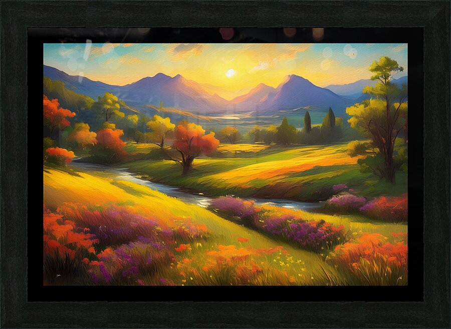 Mont Nature Picture Frame print