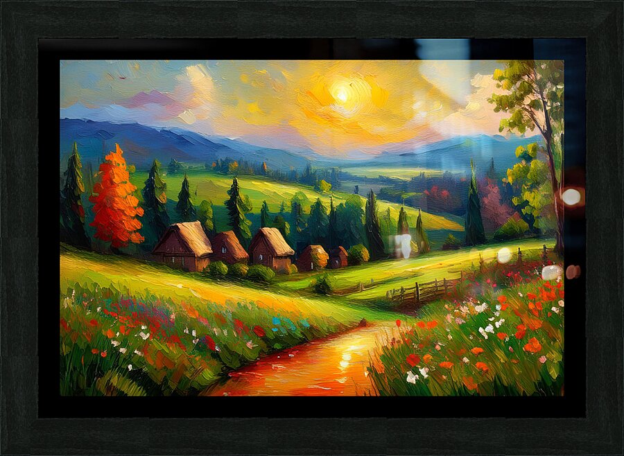 Enhance Nature Picture Frame print