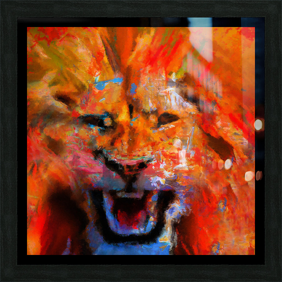 Sher Khan II Picture Frame print
