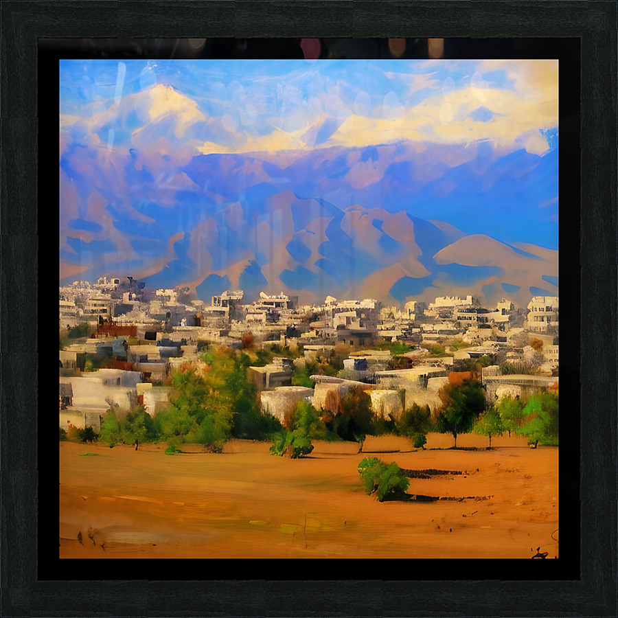KABUL-JAN Picture Frame print
