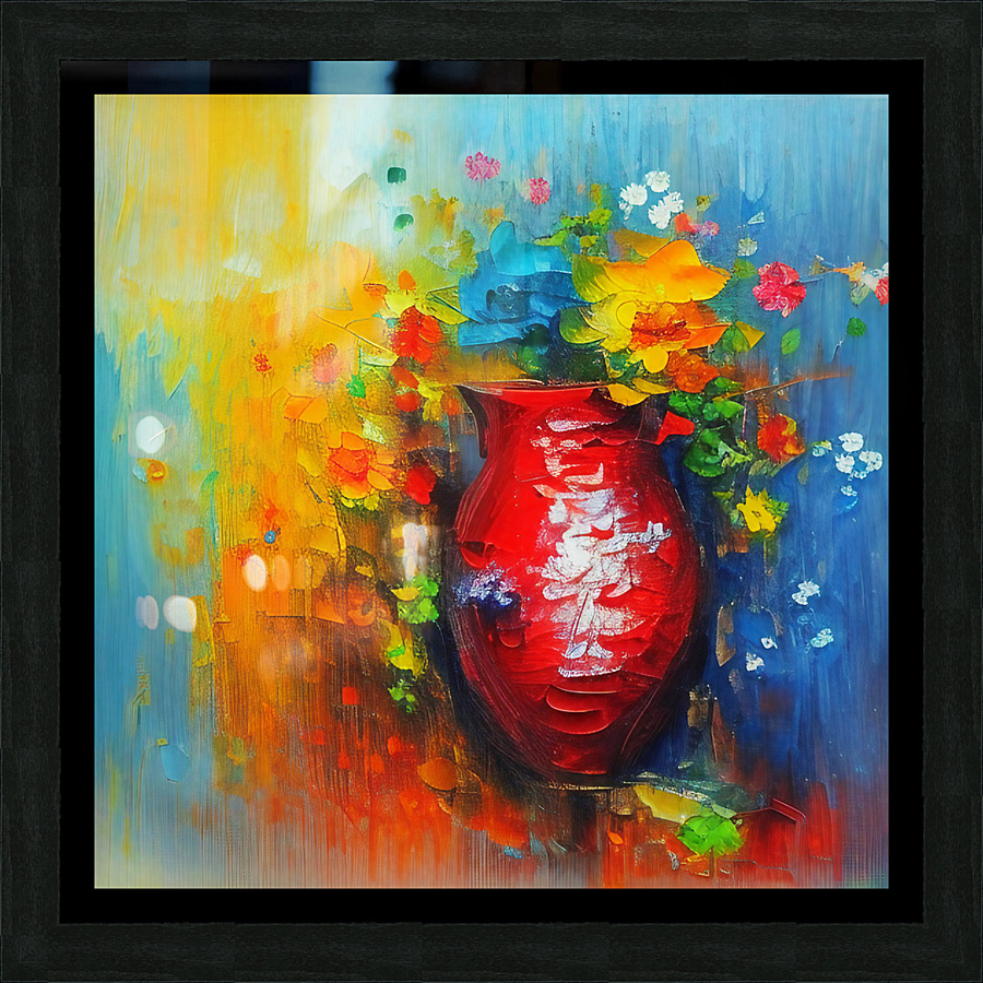 VASE BLO Picture Frame print