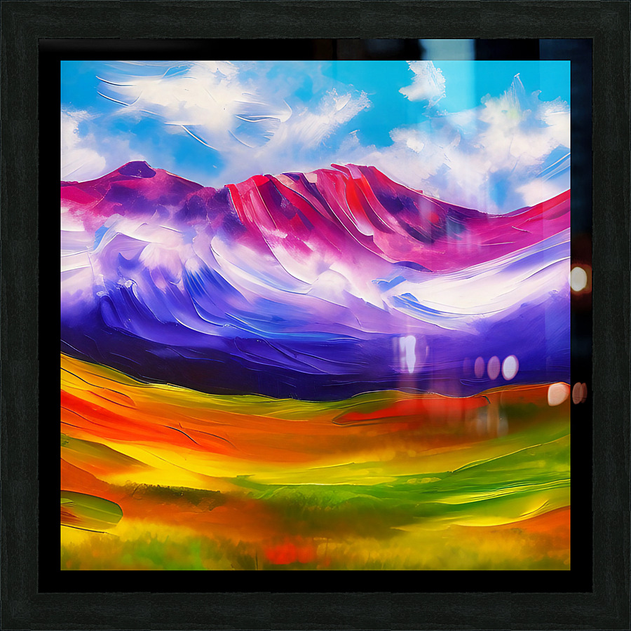 MOUTAIN II Picture Frame print