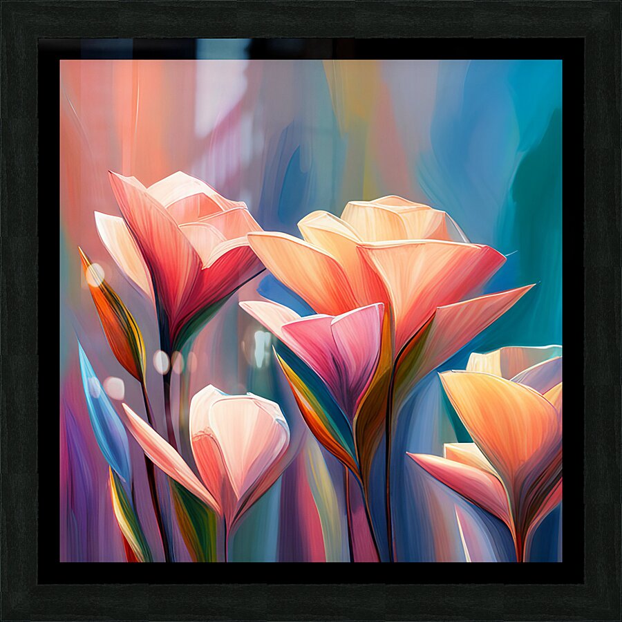 Floral Picture Frame print