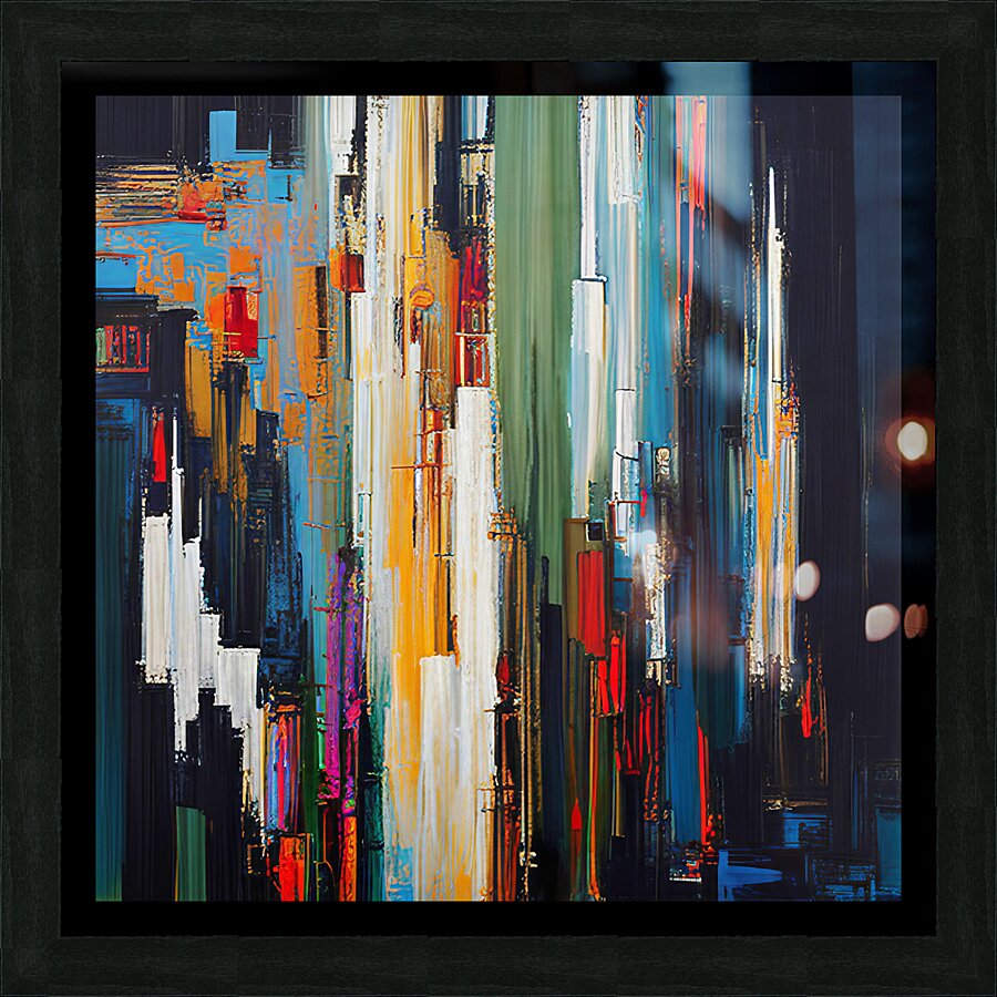 alpha 001 Picture Frame print
