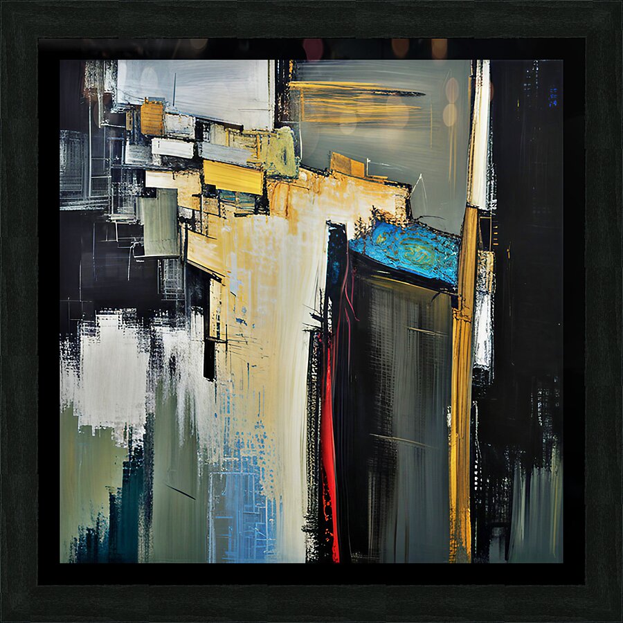 alpha 11 Picture Frame print