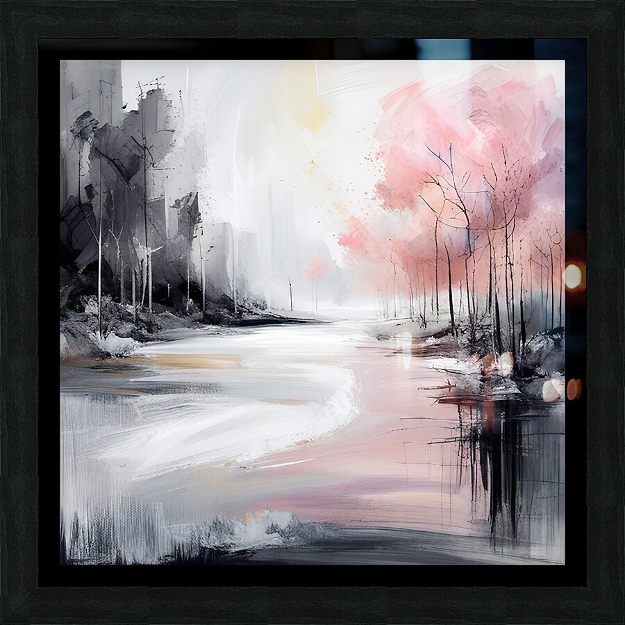 pinkforest Picture Frame print