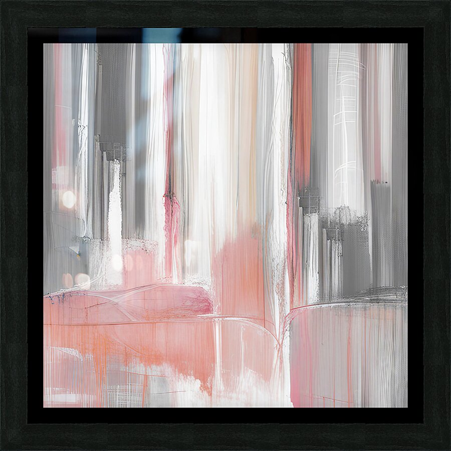 pinkabsrart Picture Frame print