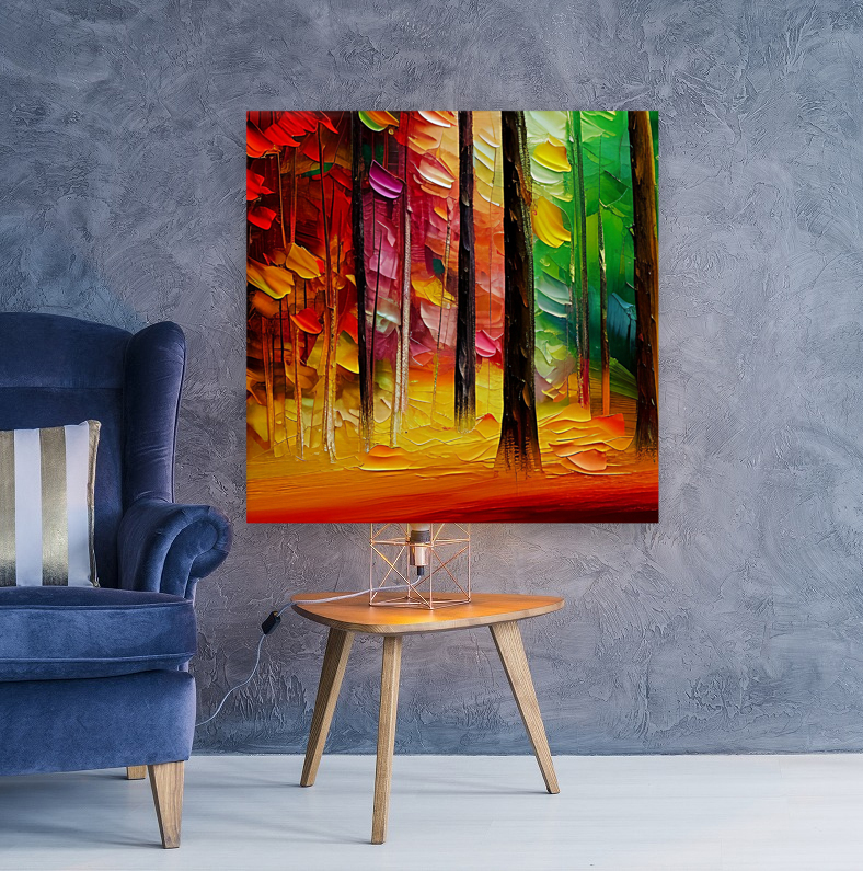 FOREST IN COLORS Reproduction