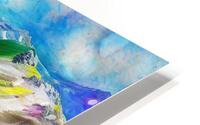 GREEN AND ICE HD Metal print