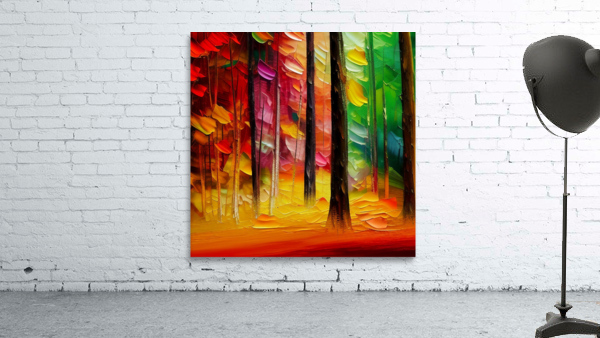 FOREST IN COLORS Wall Preview