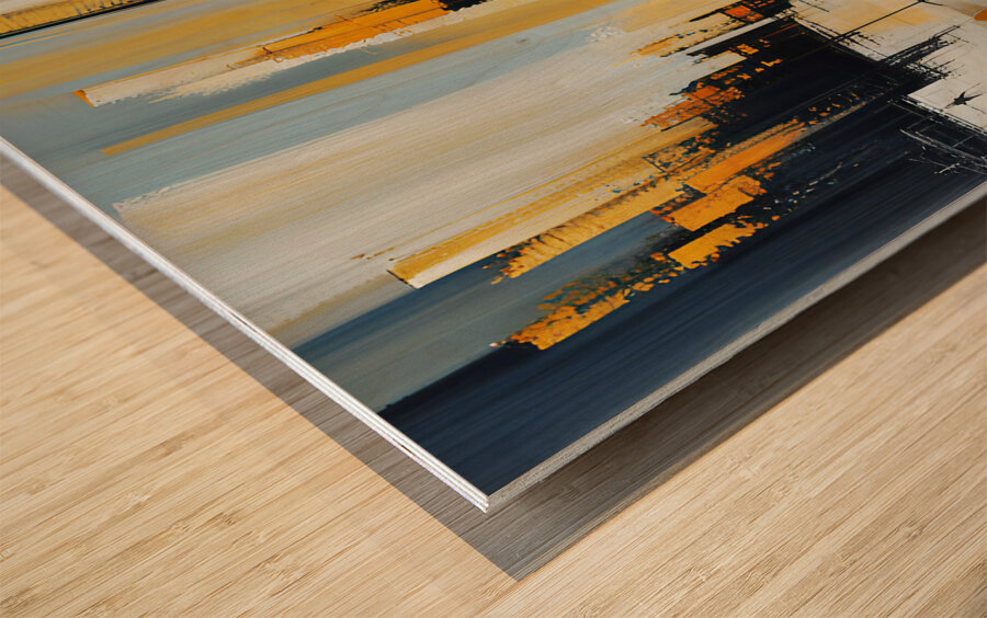 alpha 007 Wood print