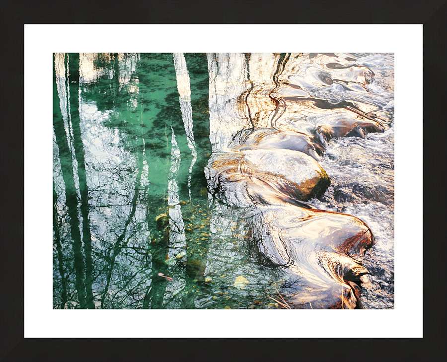 Jeux deau Picture Frame print
