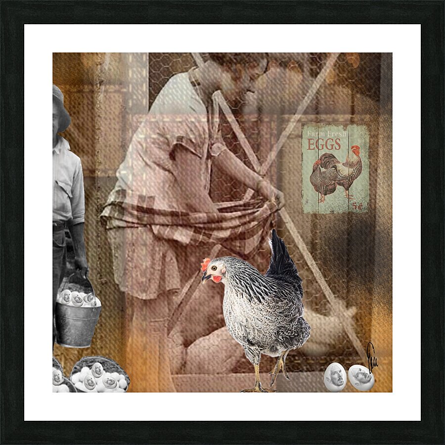 Eggs Benedict Picture Frame print
