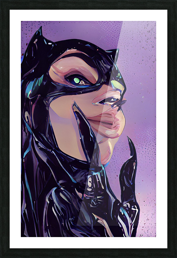 Meow Picture Frame print
