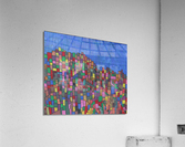 colorfulbuildings Acrylic Print