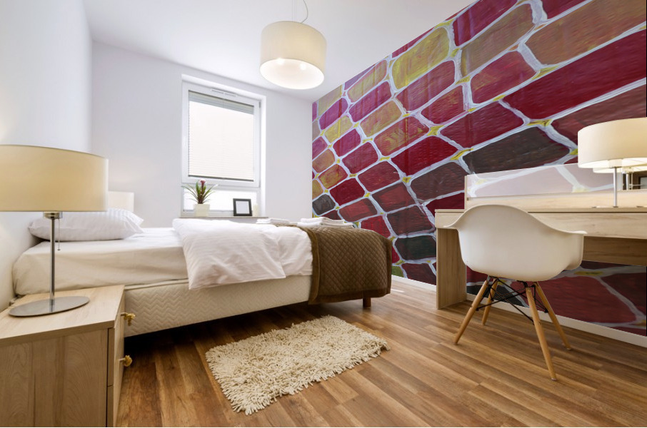 colorblocks Mural print
