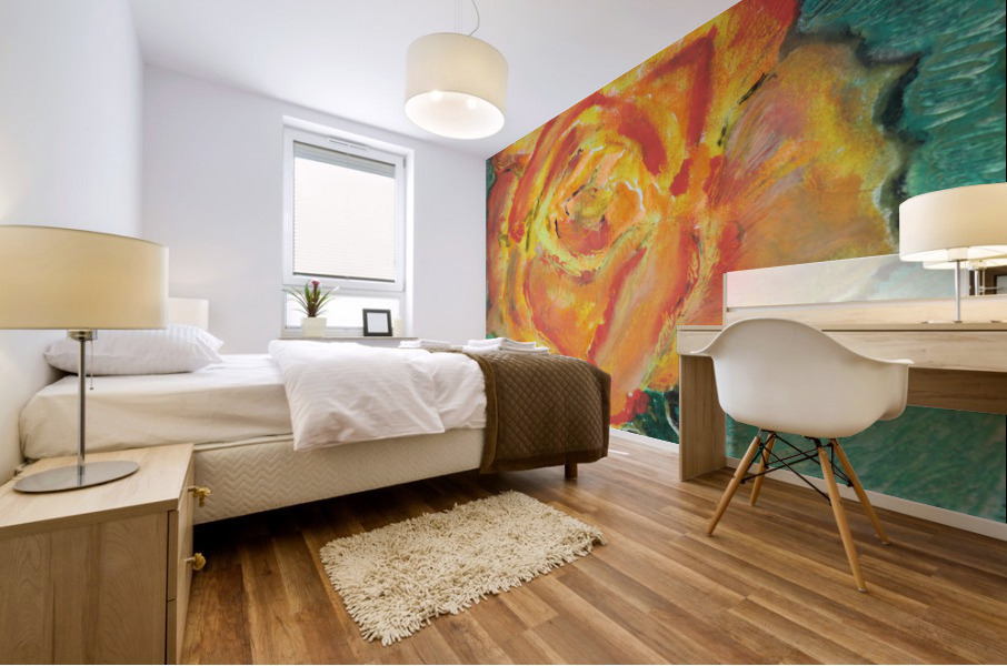Rose Mural print