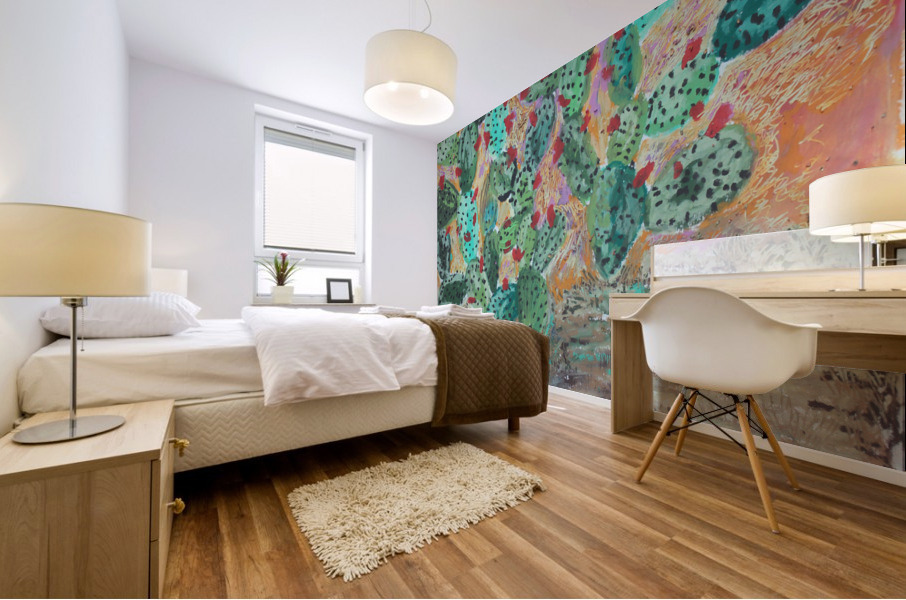 Cactus Mural print