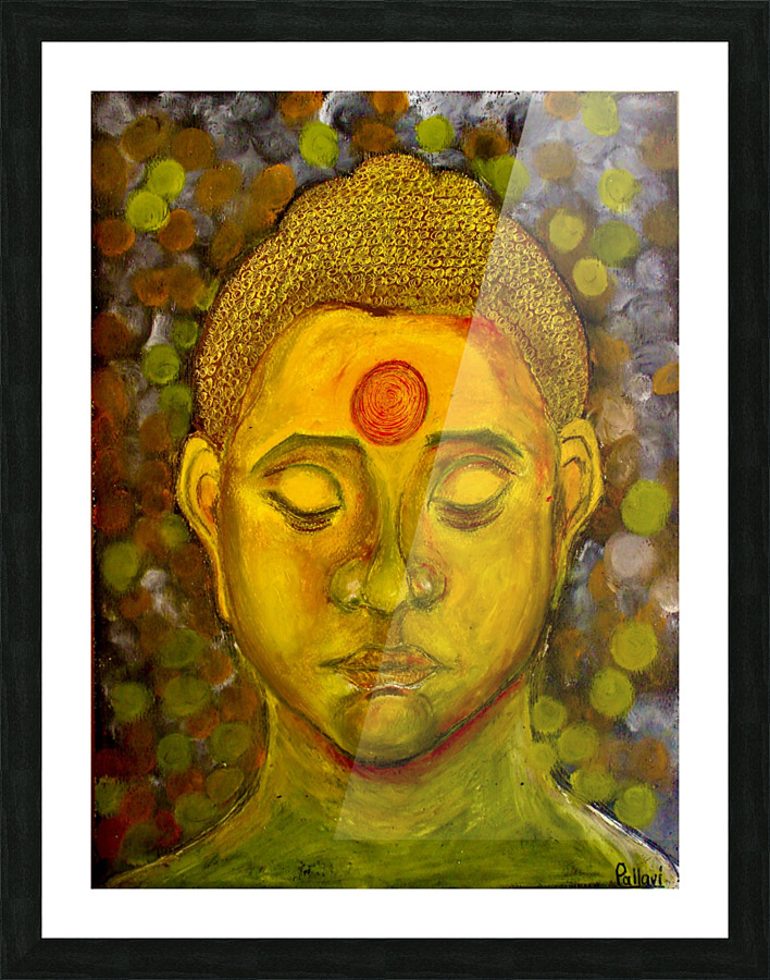 buddha Picture Frame print