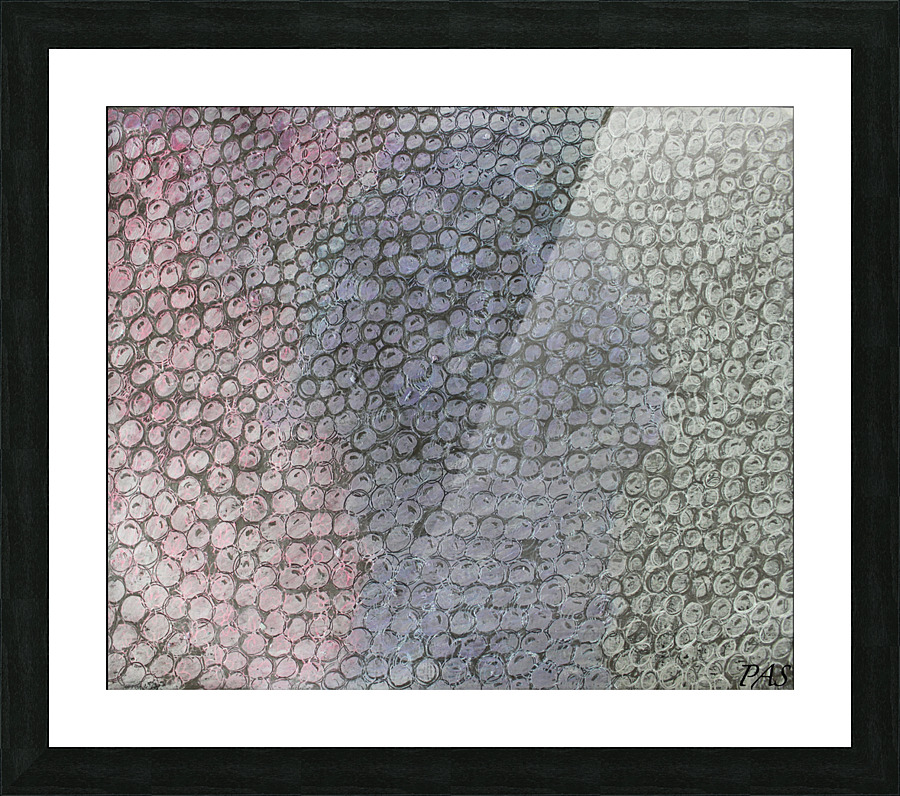 Pebbles Picture Frame print