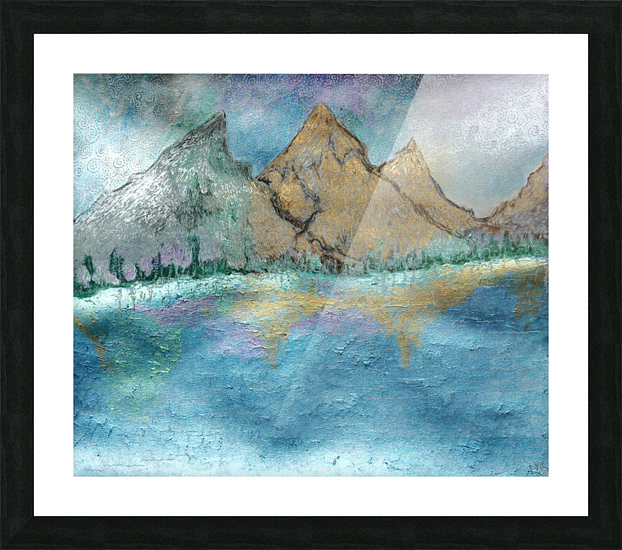 Mountains Picture Frame print