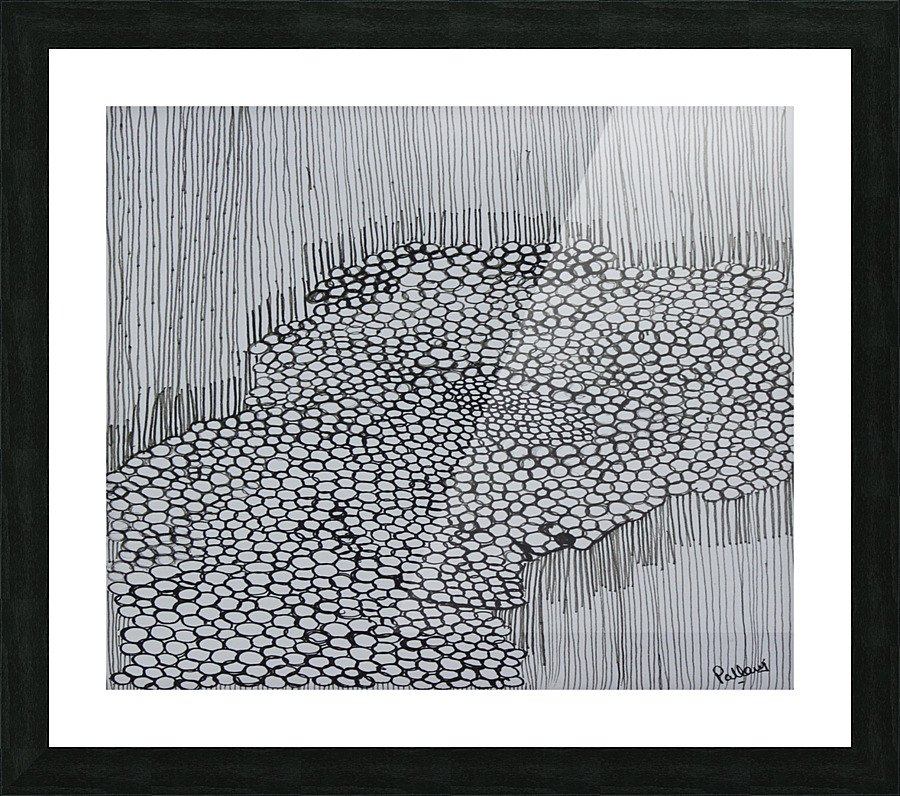 Figurene Picture Frame print