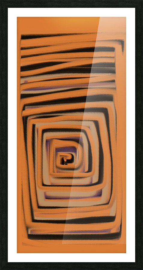 Stair Abstraction Picture Frame print